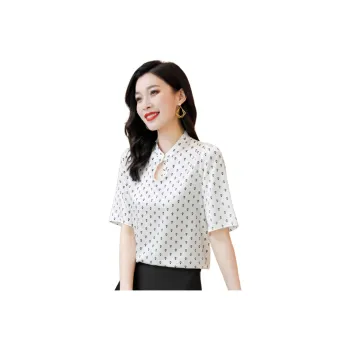 Yi Mengyuan Regular Silk T-shirt Women's
