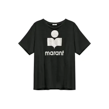 ISABEL MARANT ETOILE Zewel Logo print T shirt