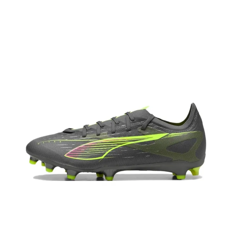 PUMA AG Short Rubber Studs FG Long Rubber Studs Anti Slip Wear Resistant Soccer Shoes Men's Black-0
