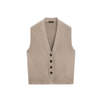 Massimo Dutti Sweater Women's Gray Brown