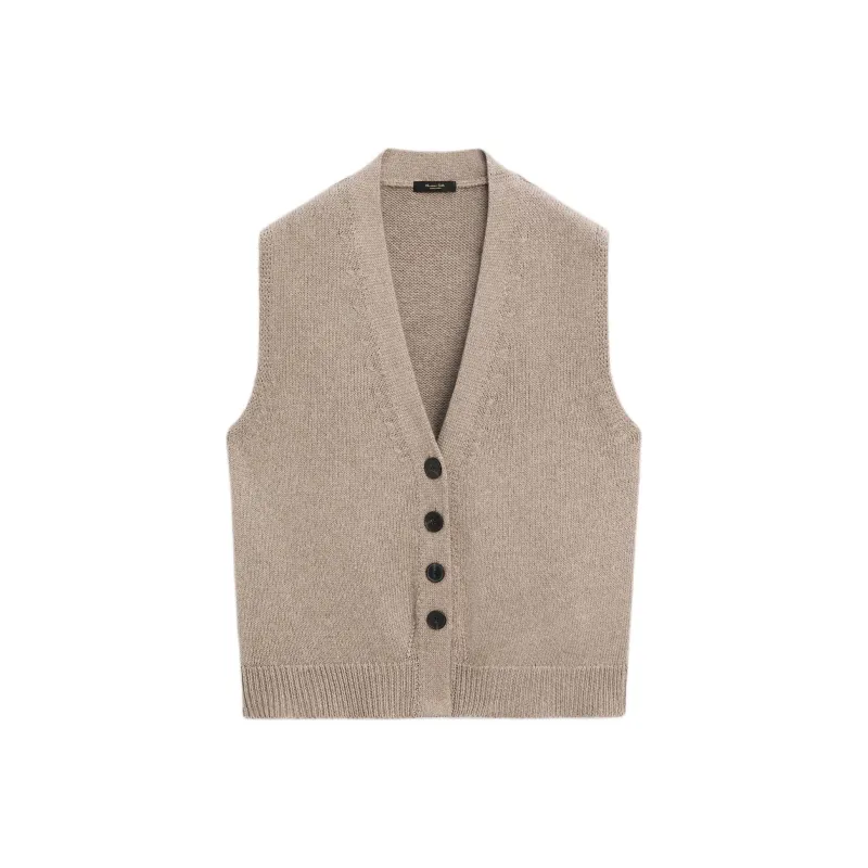 Massimo Dutti Sweater Women's Gray Brown-0