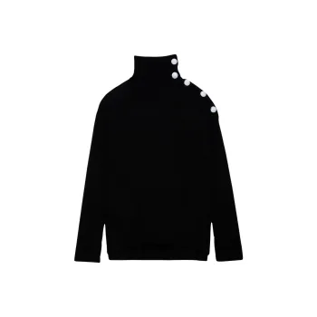 Zadig & Voltaire Alma Turtleneck Knitted Jumper