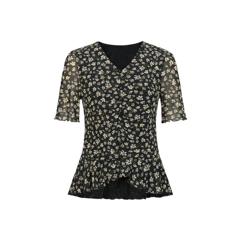 JZ. ANNAKRO Shirt Women's Heather Black-0