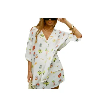 PRINCESS POLLY CARALIIA SHIRT Shirt Women's White/White