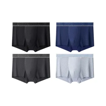 H YXIANG Underpants Men's Combo Set