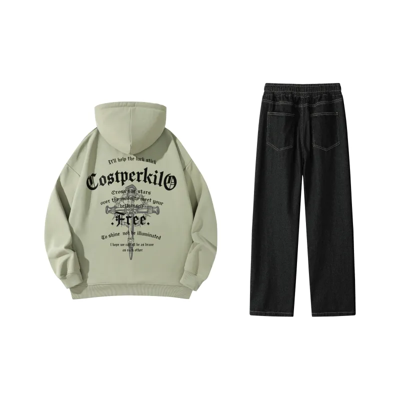 Cost Per Kilo Sweatshirt Set Unisex-15