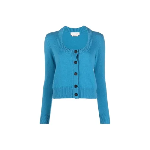 Alexander McQueen FW21 Slim Fit Knitwear Women's Blue