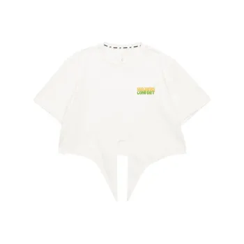 Skechers Drop Shoulder Sleeve T Shirt Women's Marshmallow White