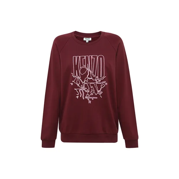 KENZO Sweatshirts Women's Burgundy-0