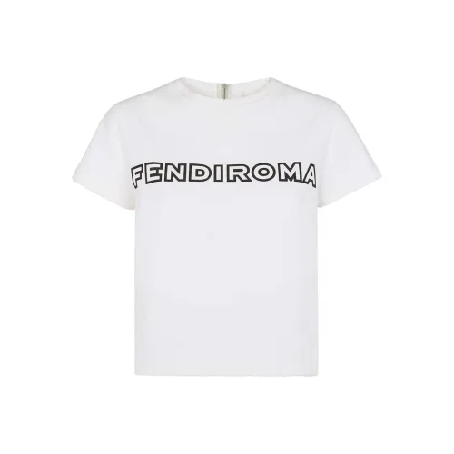 FENDI By Marc botas Jersey T Shirt White