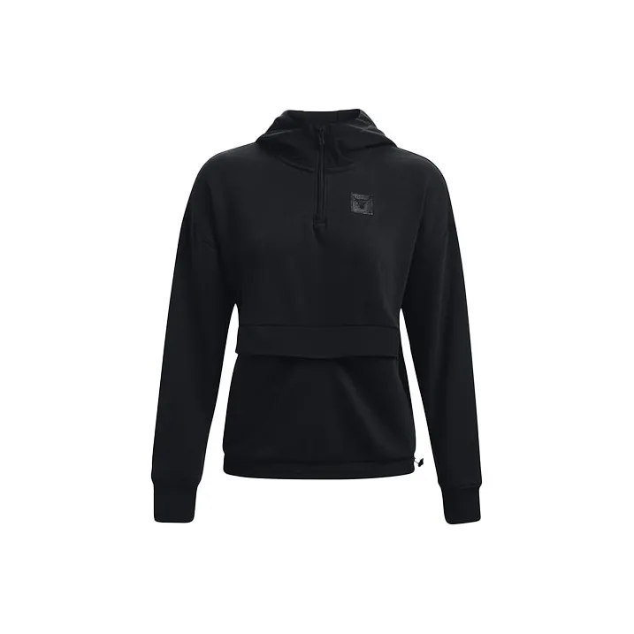 Under Armour Project Rock Collection Sweatshirts Women's Black-0