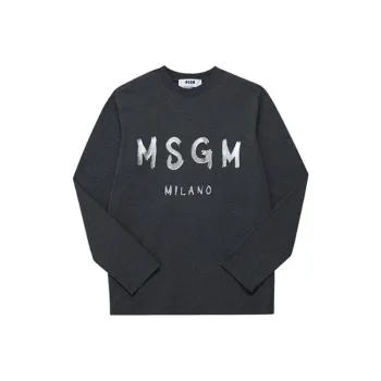 MSGM T-Shirts Women's Dark Gray
