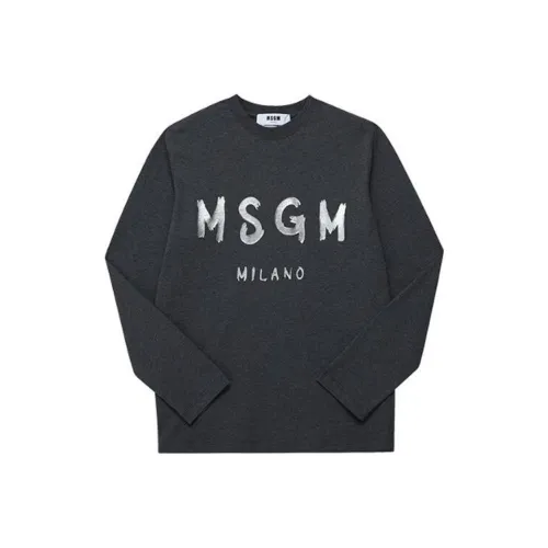 MSGM T Shirts Women's Dark Gray