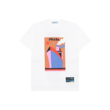 PRADA Regular T Shirt Women's White