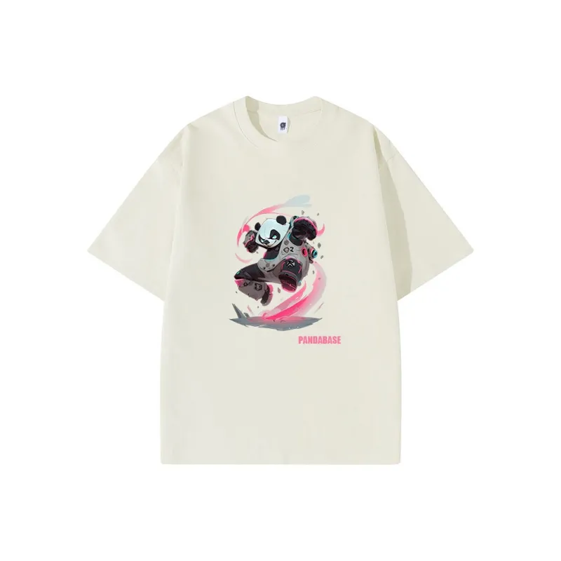 PANDA BASE T Shirts Unisex-14