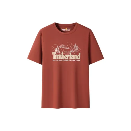 Timberland T Shirt Men's EOD Red