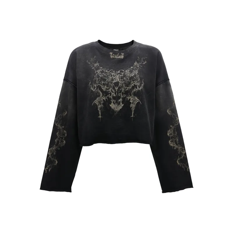 ONLY Sweatshirts Women's H1Z Black-0