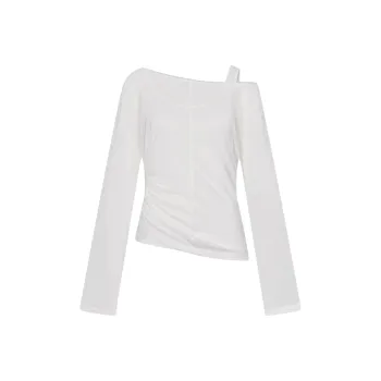 URBAN REVIVO Regular T Shirt Women's Raw White
