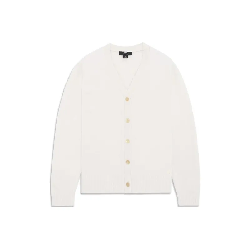 LI NING 1990 Commuter Series Sweater Women's Ecru-0