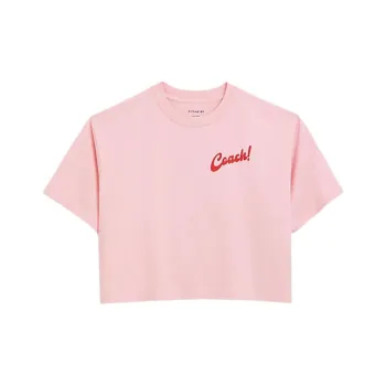 COACH T Shirts Women's Pink