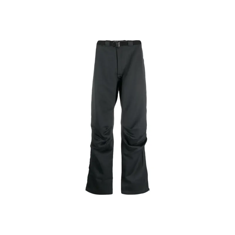GR10K Titanus Arc Wool Straight leg Trousers-0