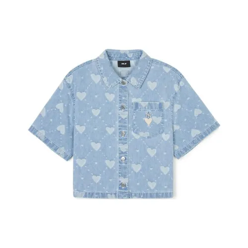 MLB SS24 Shirt Women's Light Blue