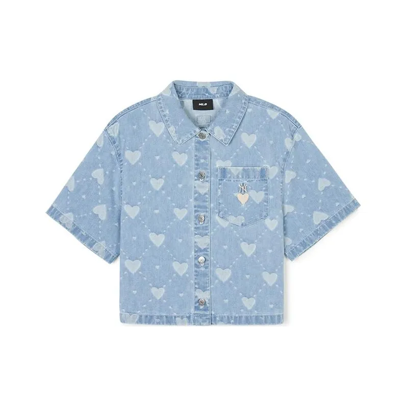 MLB SS24 Shirt Women's Light Blue-0