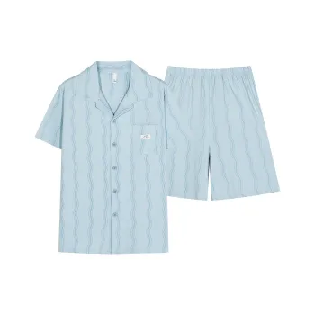 FENTENGCARE Pajama Set Men's Sky Blue