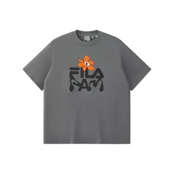FILA FUSION x P.A.M. T Shirt Women's Dense Smoke Gray CC