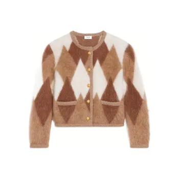 CELINE FW22 Cardigan Coats Women's Brown