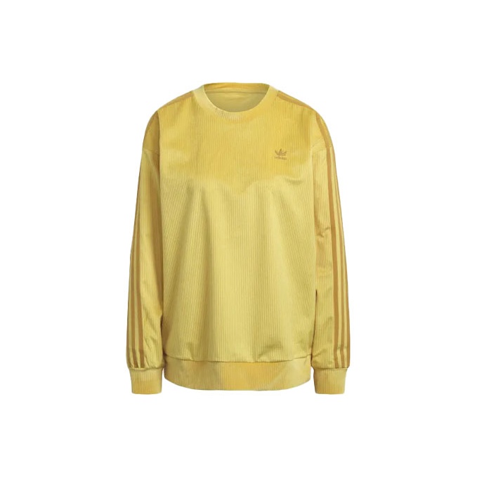 adidas yellow crew neck