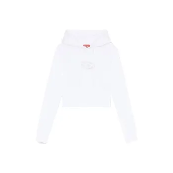 DIESEL Oval D Logo Embroidered Hoodie