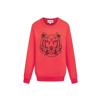 KENZO Sweatshirts Women's Orange Red