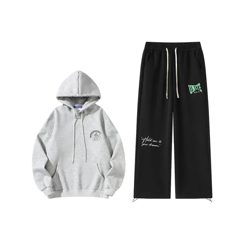 Unite Life HOODS Sweatshirt Set Unisex-4