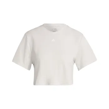 Adidas Drop Shoulder Sleeve T Shirt Women's Wonder Quartz
