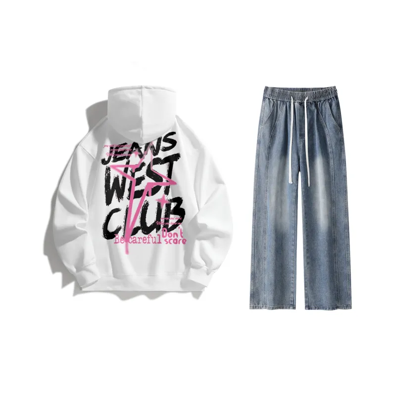 JEANSWEST CLUB Sweatshirt Set Unisex-3