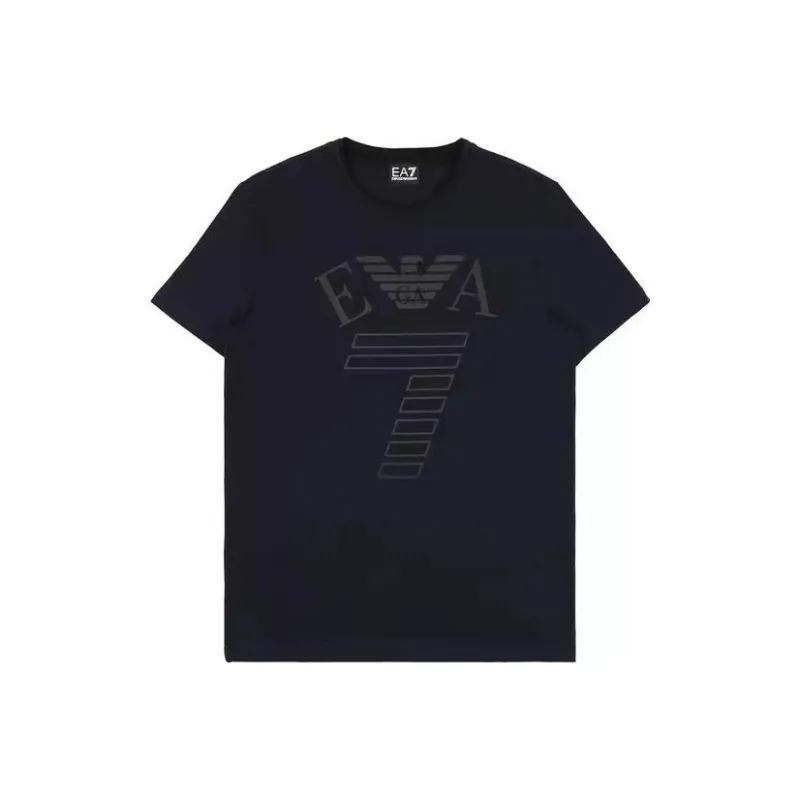 EMPORIO ARMANI EA7 Regular T Shirt Women's Black-0