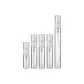 5 Pcs Set Transparent[5ml*3+10ml*1+3ml*1]Includes Travel Pump