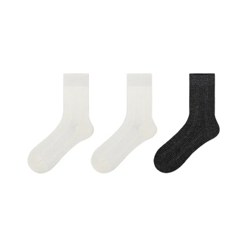 H YXIANG Mid Calf Socks Women's Combo Set-18