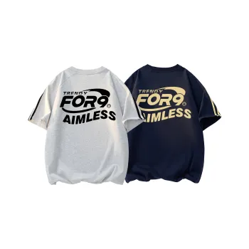 MIIOW Short Sleeved T Shirts Unisex 2 Pack