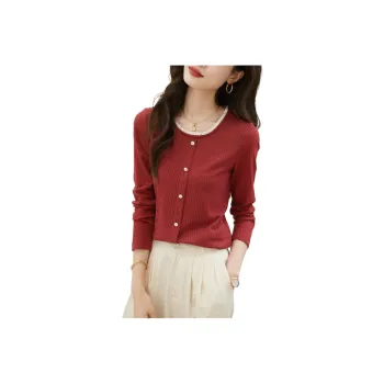 Mo Han Yi Mei Regular T-Shirt Women's Red