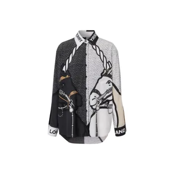 Burberry Shirts Women's Multicolor