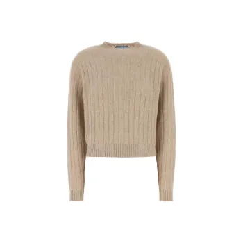 PRADA Crewneck Knitted Sweater