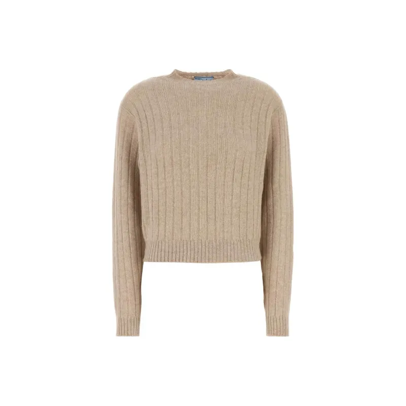 PRADA Crewneck Knitted Sweater-0