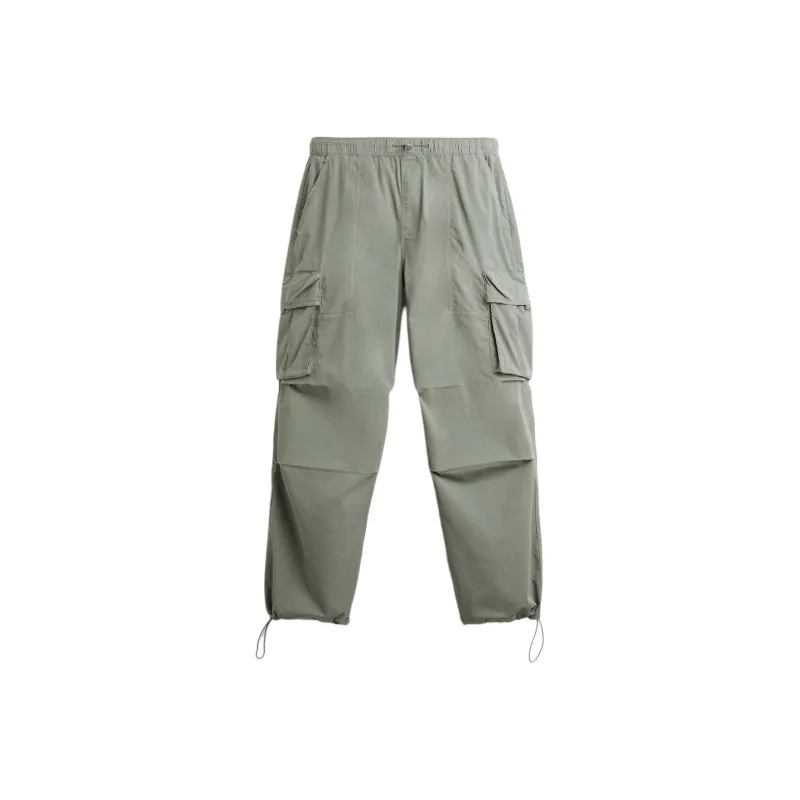 ZARA Casual Pants Men's Khaki Green-0