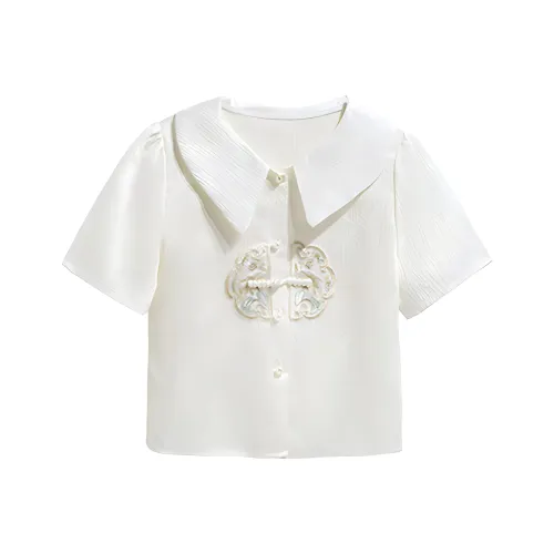 OZVO Shirts Women's Apricot
