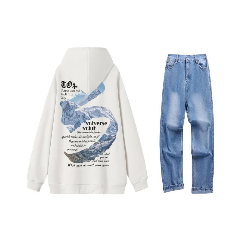 VniVerseVClub Sweatshirt Set Unisex-0