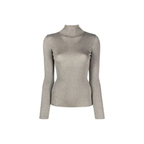 Twinset Metallic threading Ribbed Jumper