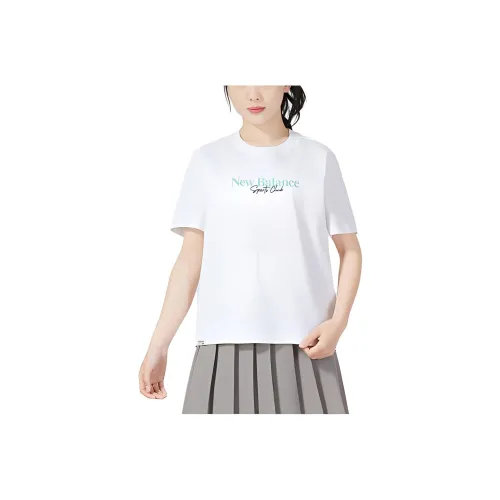 New Balance T Shirts Women's White