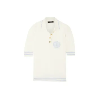 BALMAIN Polo Shirts Women's White